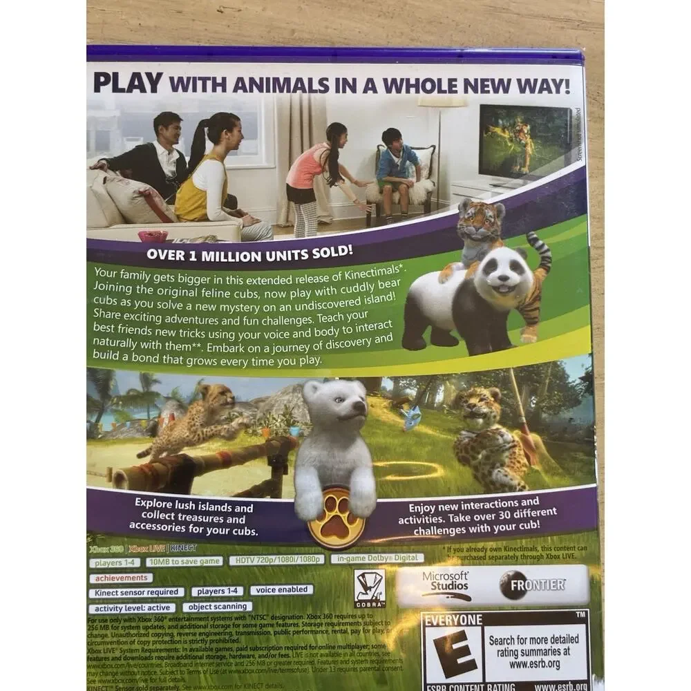 Xbox kinectimals now